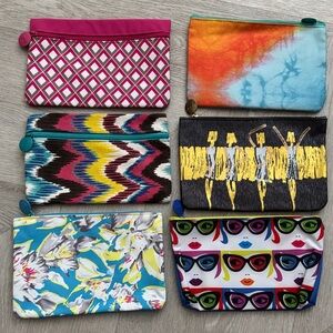 Ipsy Cosmetic Bags x6
